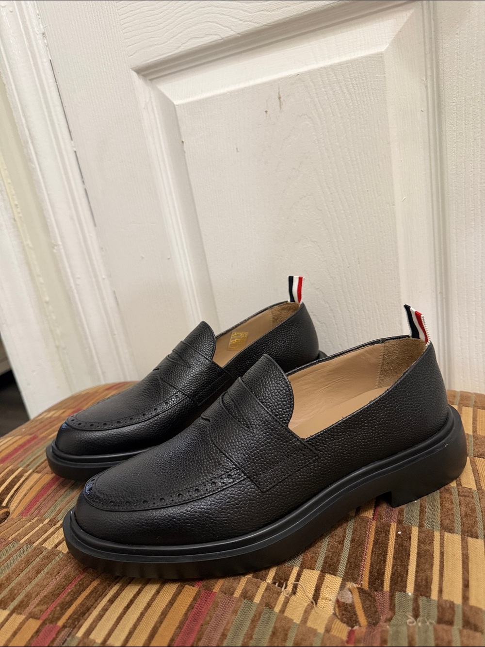Thom Browne penny loafers size 9